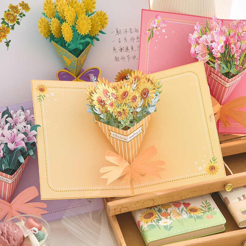立体花卡片 新人首单立减十元 21年9月 淘宝海外