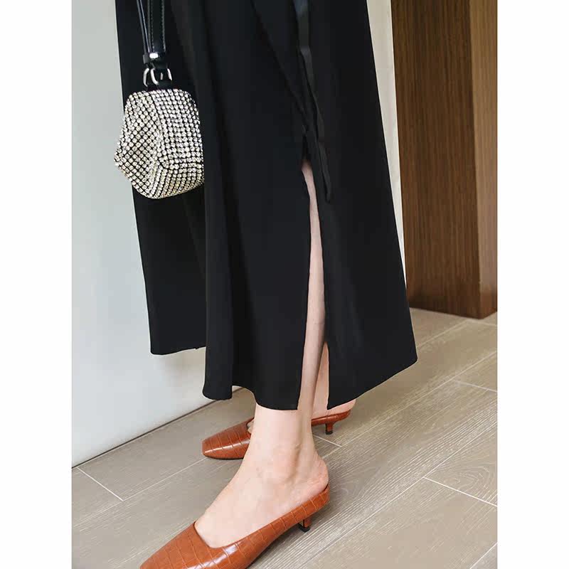 韩版2020夏季宽松显瘦无袖连衣裙 裙踪魅影连衣裙