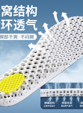 EVA硅胶透气吸汗运动久站不累