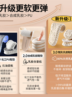 适用于lv专用鞋垫trainer踩屎感