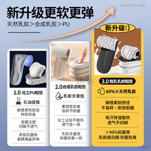 适用gucci古驰鞋垫女软底舒适久站不累加厚牛皮乳胶乐福鞋脏脏鞋