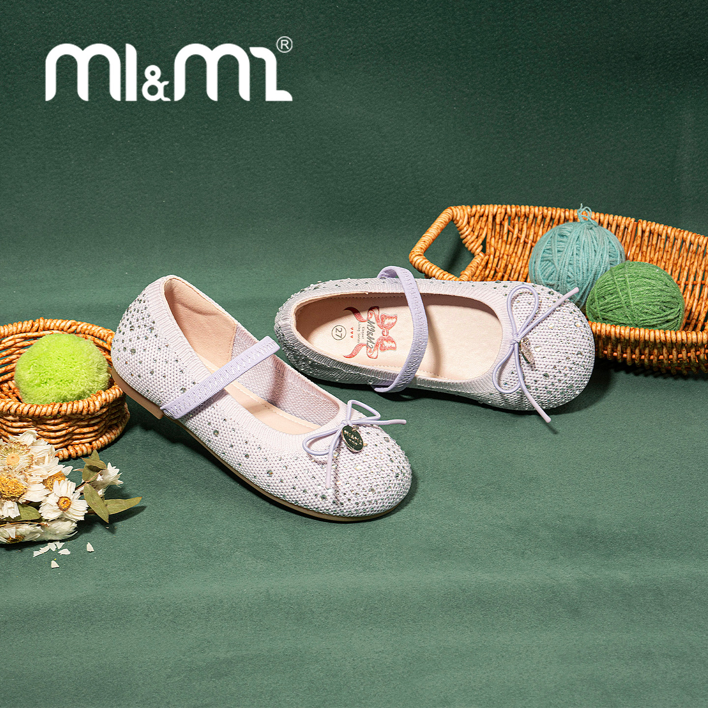 m1m2西班牙童鞋女童公主鞋一字带春季新款儿童飞织单鞋软底演出鞋,淘宝优惠券,粉丝福利购,淘宝优惠卷