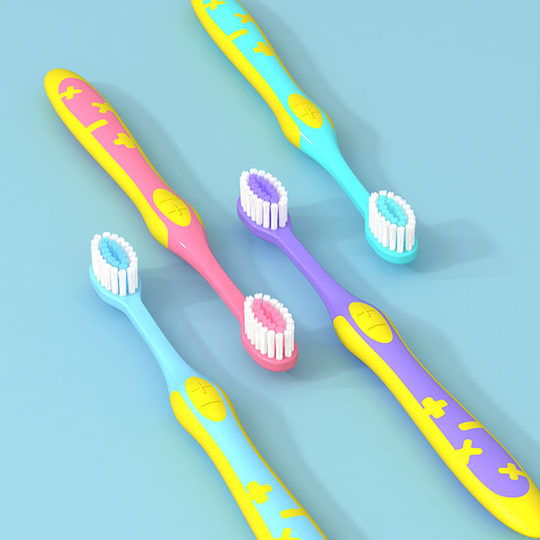 中大儿童牙刷6到12岁以上软硬毛去牙菌斑黑黄10换牙期专用9小学生