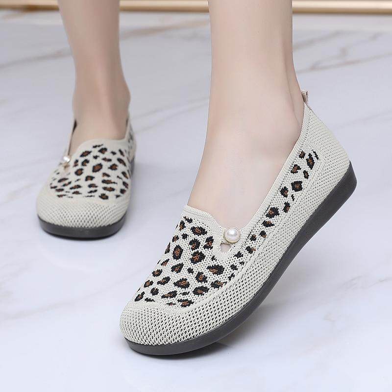 春季新款老北京布鞋女透气中老年舒适软底防滑一脚蹬豆豆鞋妈妈鞋,淘宝优惠券,粉丝福利购,淘宝优惠卷