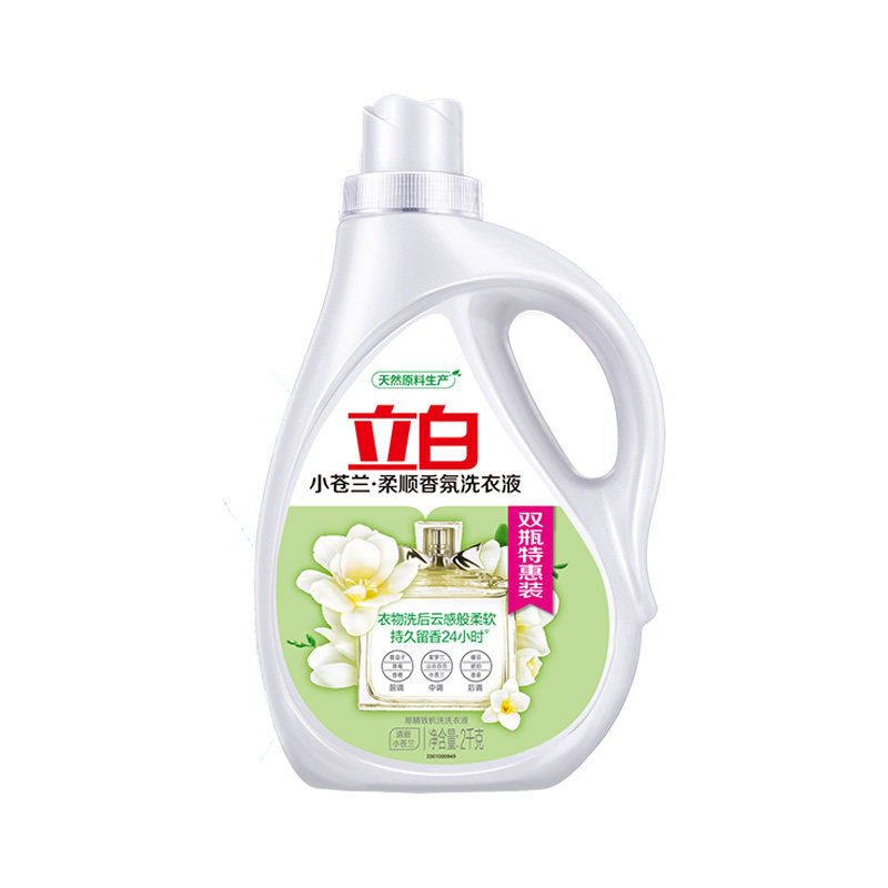 立白洗衣液天然小苍兰香氛柔顺超市同款香水祛味去渍家用官方正品 然天实拍商品图