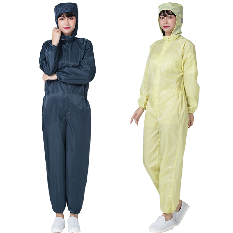 Dustproof clothing integrated industrial dust-free clothing pocket anti-static clothing spray protective clothing reuse