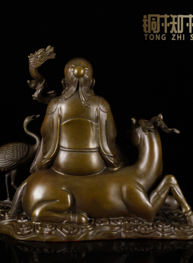 纯铜佛像摆件乔迁祝寿礼品