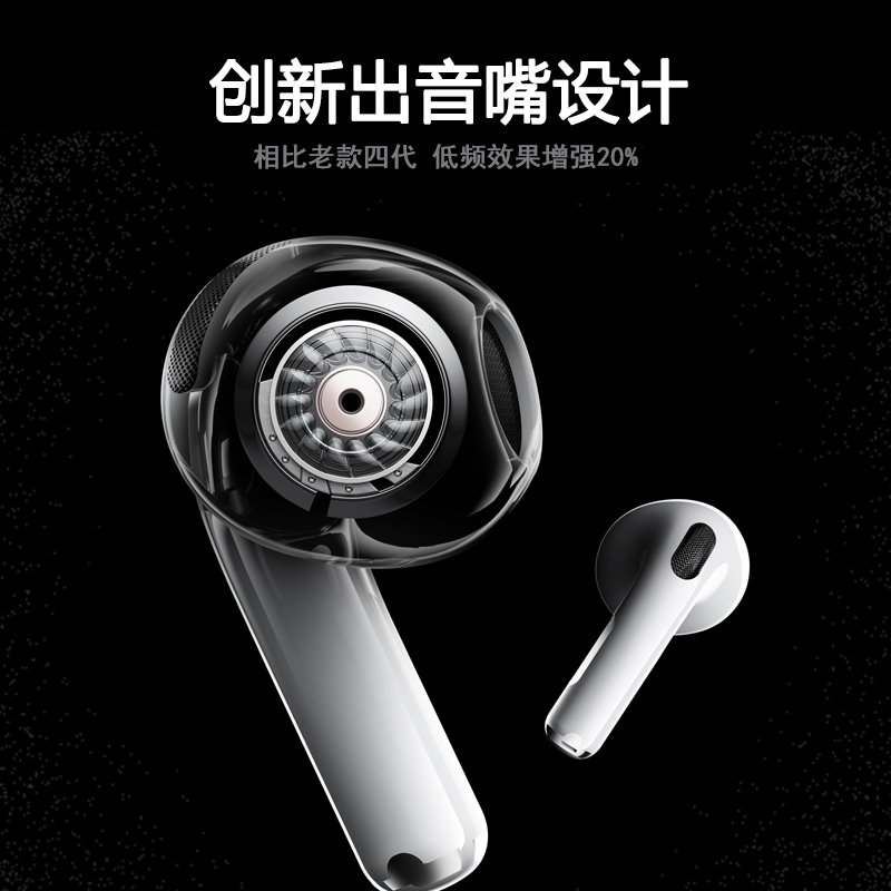 蓝牙无线耳机2024新款适用苹果iPhone15Pro超长续航华强北7代降噪