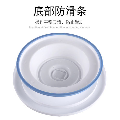 烘焙工具蛋糕裱花转台防滑旋转裱花转盘模具生日蛋糕塑料裱花台 - 图0