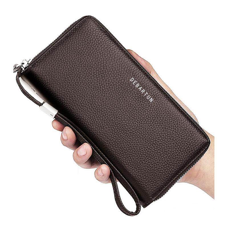 长款钱包大众男士多功能拉链手腕方便大容量时尚商务手抓包钱包,淘宝优惠券,粉丝福利购,淘宝优惠卷