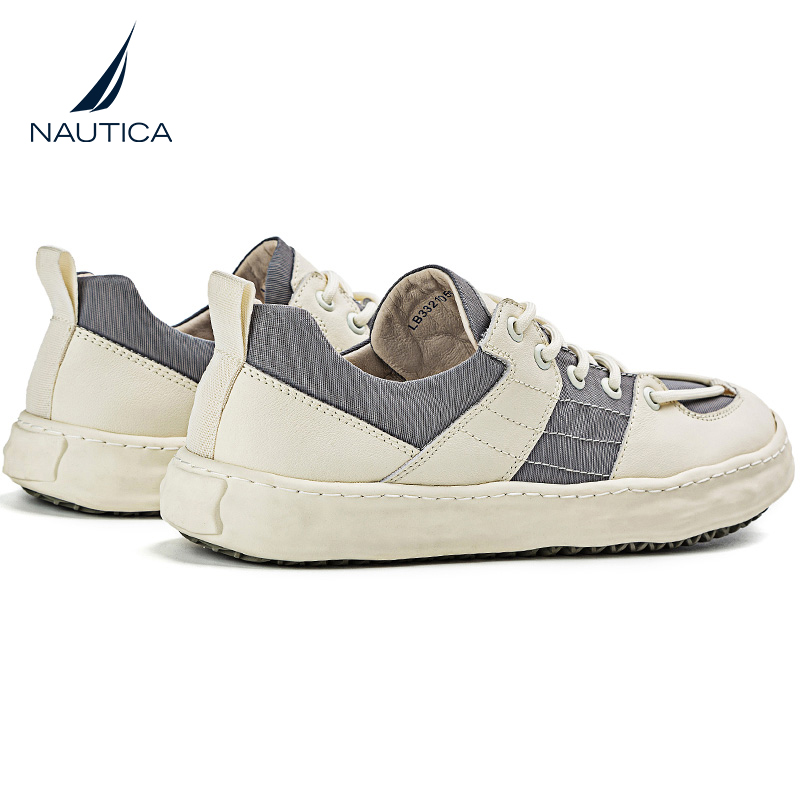 NAUTICA/诺帝卡男鞋简约潮流时尚百搭秋季新款ins低帮休闲鞋透气 - 图3