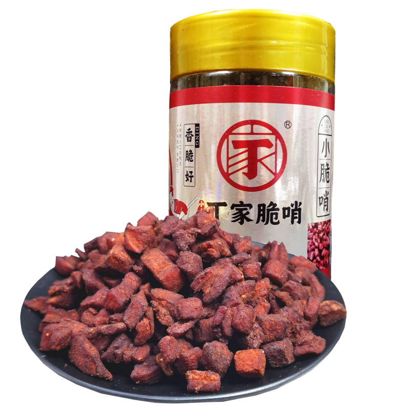 贵州特产贵阳小十字土特产丁家脆哨瘦肉五花肉小脆哨佐料零食油渣