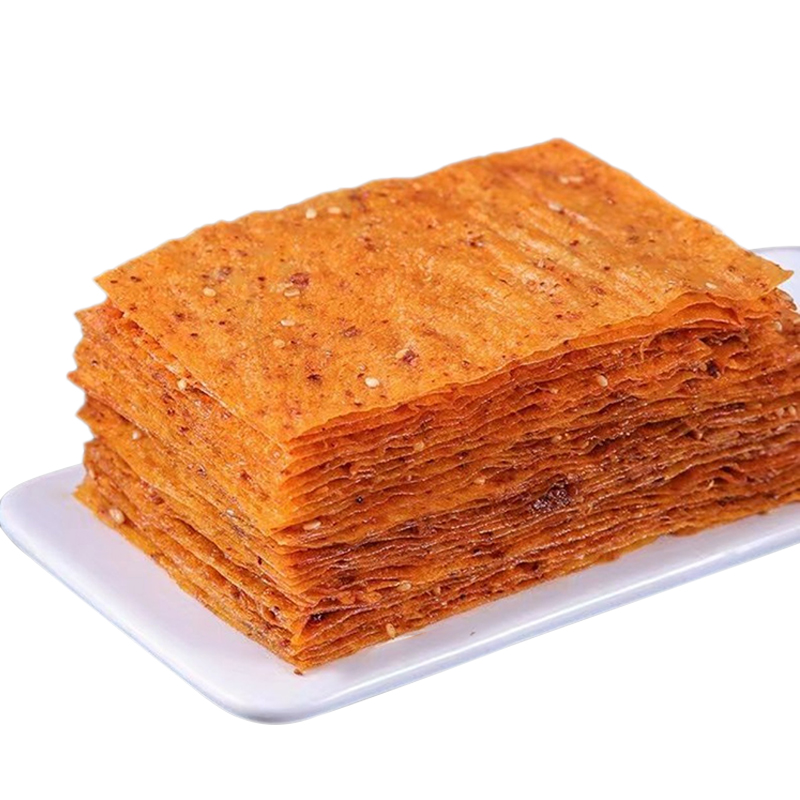 思乡山手撕大辣片湖南平江特产手撕豆皮8090后儿时休闲小吃零食品
