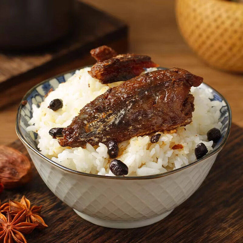 甘竹香辣豆豉鱼罐头184g开盖即食下饭菜神器营养早餐广东特产小吃,淘宝优惠券,粉丝福利购,淘宝优惠卷