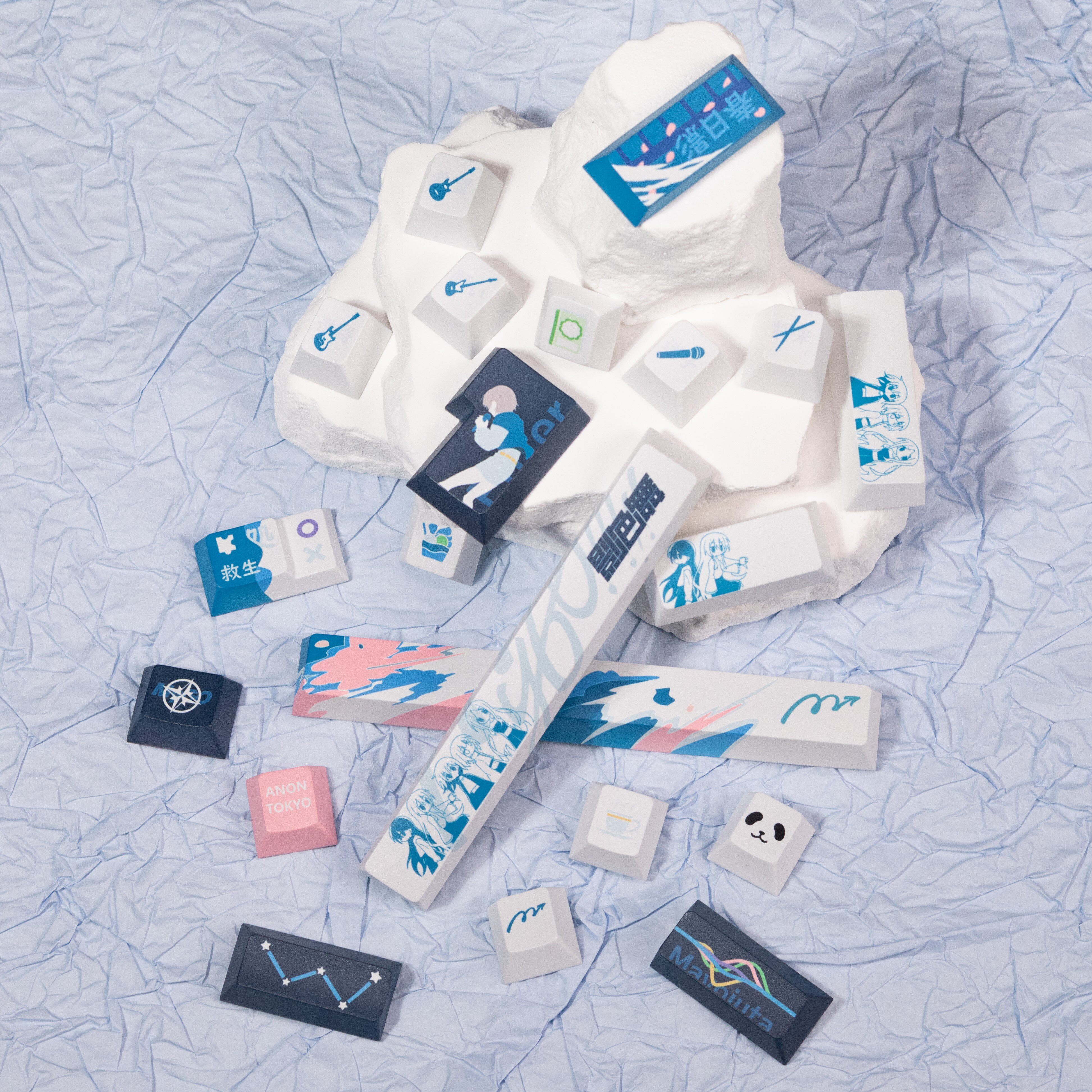 [无特典]MYGO主题键帽PBT热升华140键迷途之子沧浪斋,淘宝优惠券,粉丝福利购,淘宝优惠卷