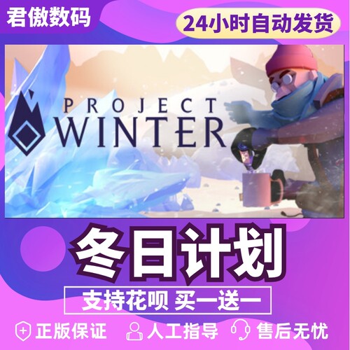 Steam PC正版 游戏 冬日计划 Project Winter 君傲数码 - 图0