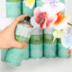 Flower spray paint Floral color hand-cranked colorant spray paint