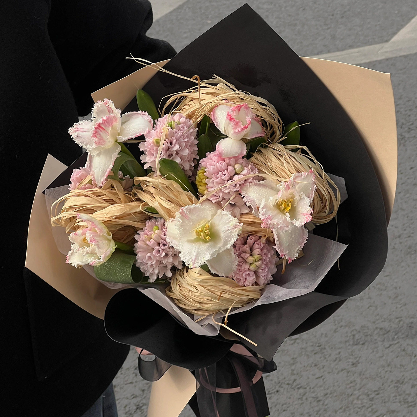 天然拉菲草花艺diy材料礼物礼盒填充物鲜花包装配饰装饰绑带资材,淘宝优惠券,粉丝福利购,淘宝优惠卷