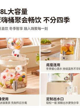 西大容量养生壶炖煮一体煮茶壶烧水壶家用多功能花茶壶花可茶桶酒