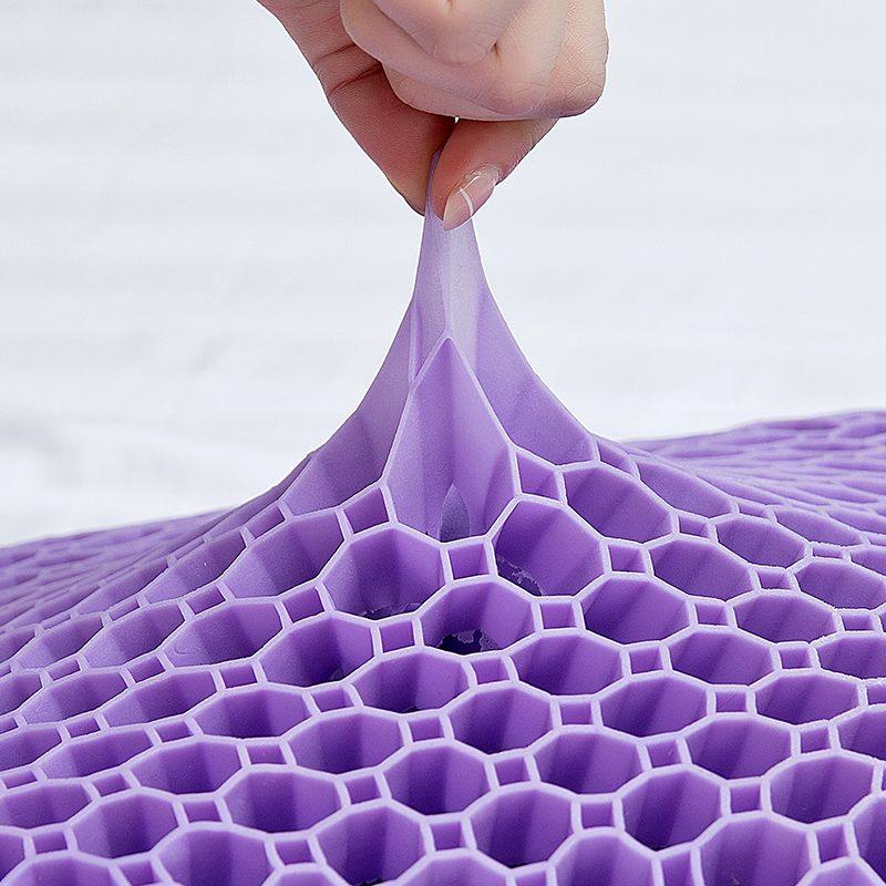 tpe凝胶颈椎蝶翼青年枕头冬暖透气可水洗易睡眠高回弹格子深睡枕,淘宝优惠券,粉丝福利购,淘宝优惠卷