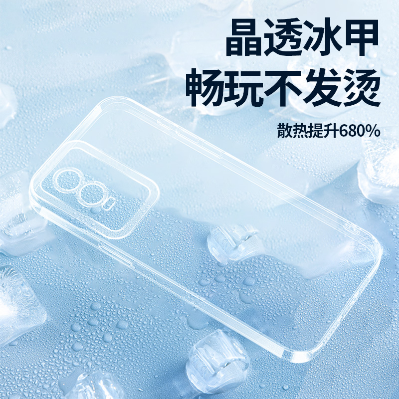 适用vivoY76s手机壳透明Y76s保护套V2156A新款超薄FA外壳vivo硅胶全包防摔步步高voviy维沃viv0丫ST1版T1男女 - 图3