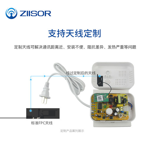 致哲2.4G/5.8GHz/wifi/双频/贴片物联网关节点/蓝牙ZigBee背胶贴片ipex-1代接口FPC/PCB内置柔性/软/硬板天线 - 图3