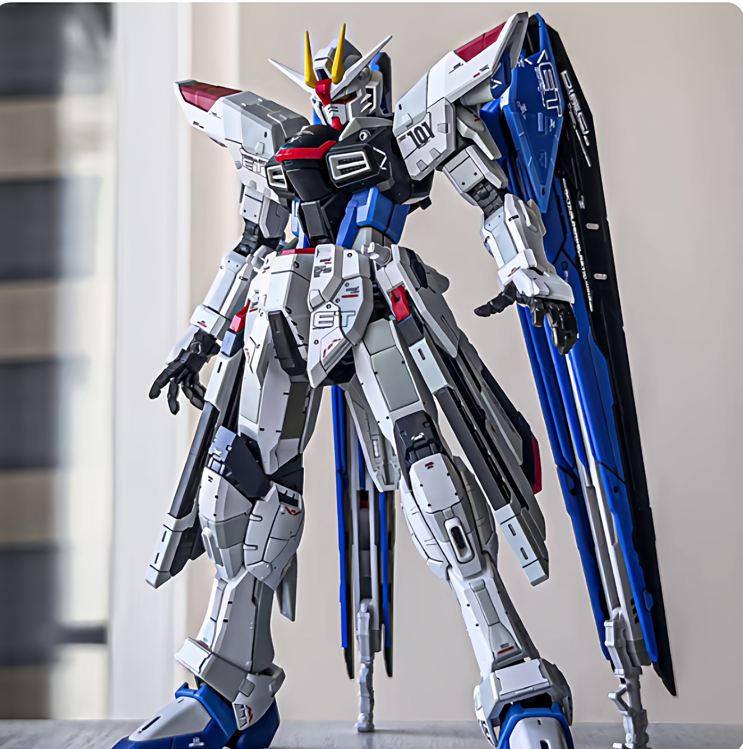 高达模型MG拼装强袭自由独角兽机甲手办玩具男孩补件HG拼装模型 - 图1