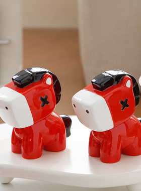 马年过年客厅桌面红红火火生日礼物送朋友摆件玄关电视柜酒柜乔迁