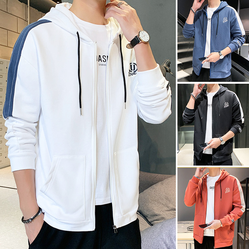 2020秋季新款潮流男士宽松拉链卫衣 awpt卫衣