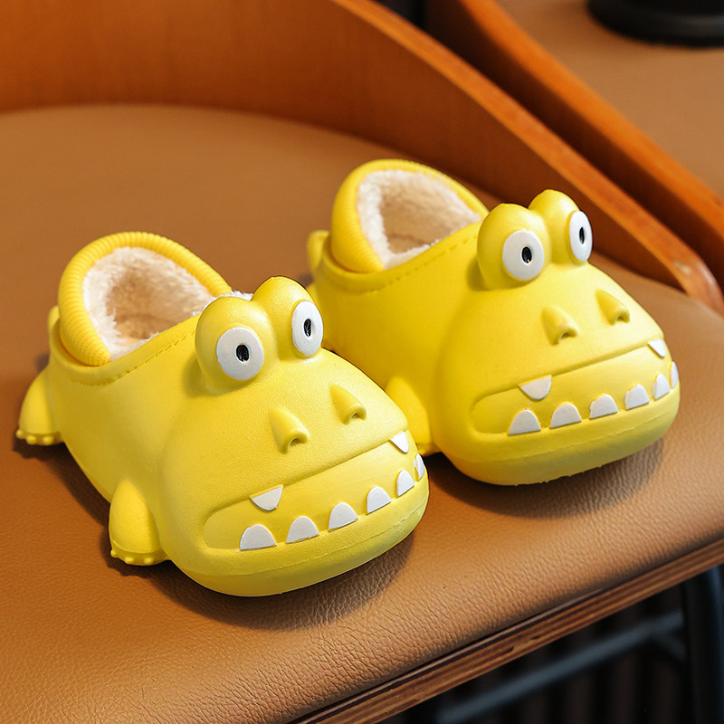 儿童棉鞋秋冬季卡通可爱男女童室内防滑小孩宝宝保暖居家包跟棉鞋,淘宝优惠券,粉丝福利购,淘宝优惠卷