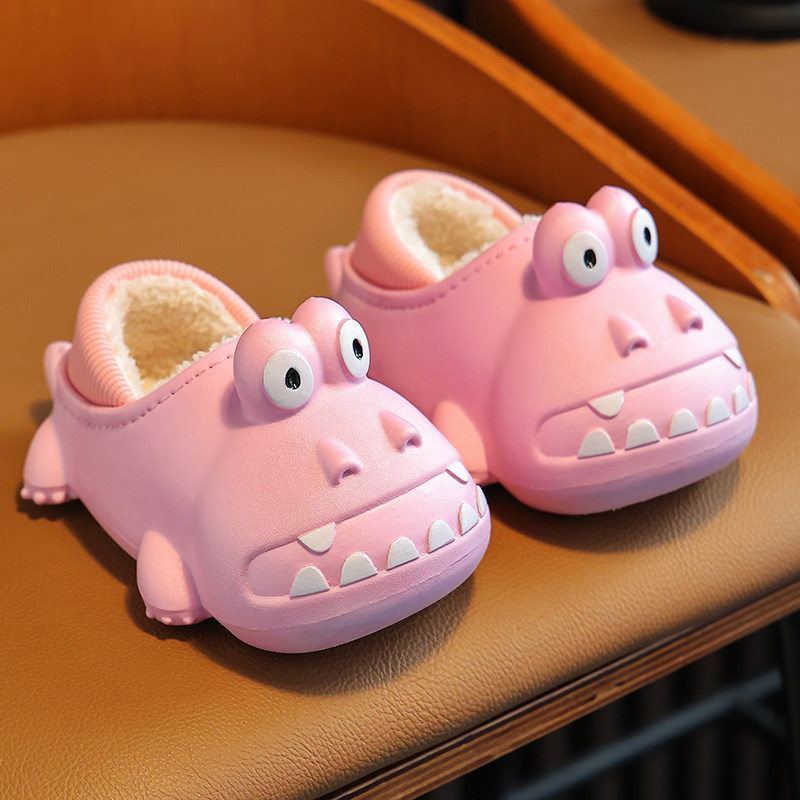 儿童棉鞋秋冬季卡通可爱男女童室内防滑小孩宝宝保暖居家包跟棉鞋,淘宝优惠券,粉丝福利购,淘宝优惠卷