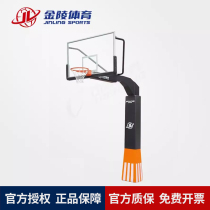Golden Mausoleum Basketball Stands Luxury Type Fixed Single Arm Basketball Stand 11010 GDJ-2 Indoor Outer Training Competition
