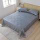 High-end ice silk soft cool mat for summer naked sleeping household single and double foldable bed sheet machine washing mat three-piece set