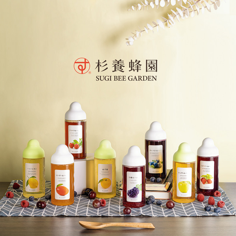 日本蜂蜜杉养蜂园原装进口便携冲饮 杉养蜂园海外蜂蜜