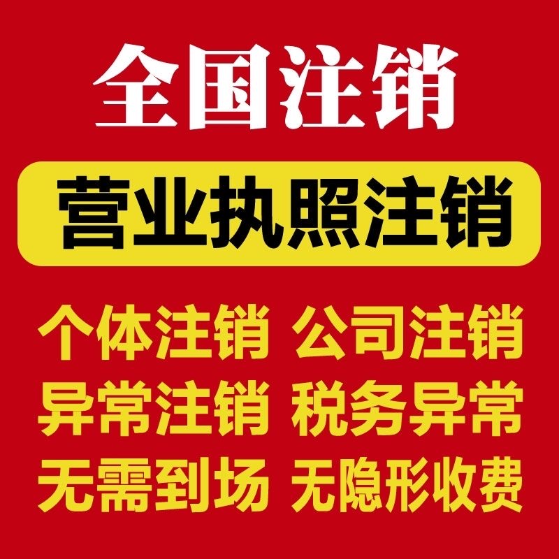 全国海南福建江西湖南湖北山东等个体工商户营业执照代办注册注销 - 图3