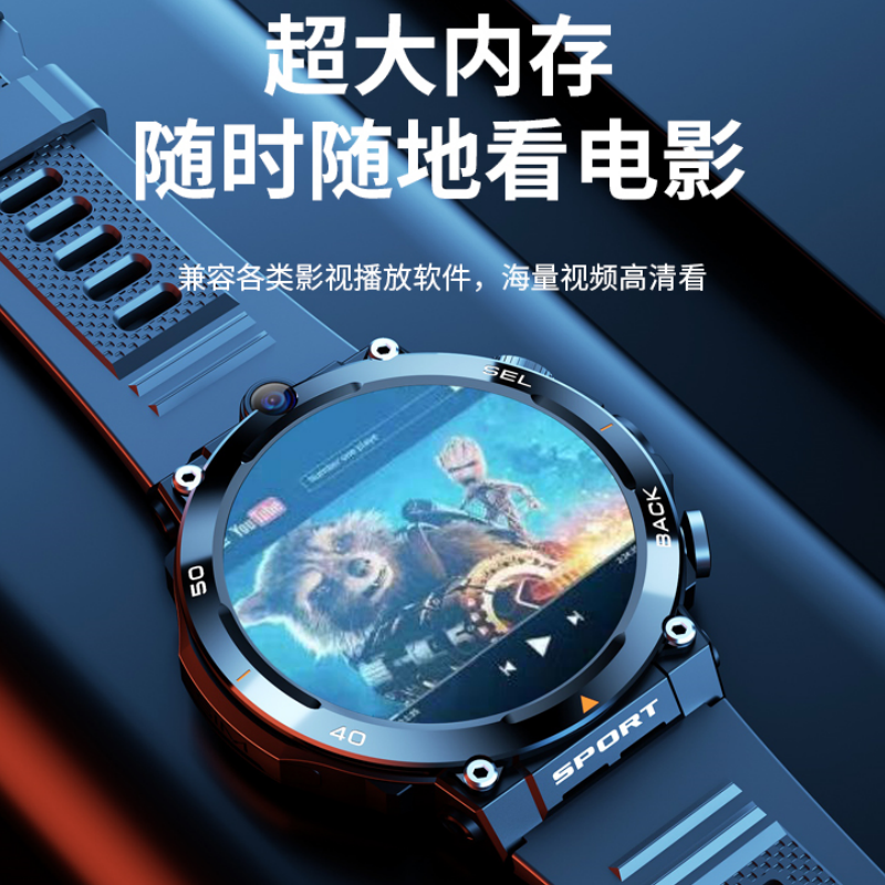 彬格电话手表5G学生儿童智能多功能下载微信上网插卡成人青少年