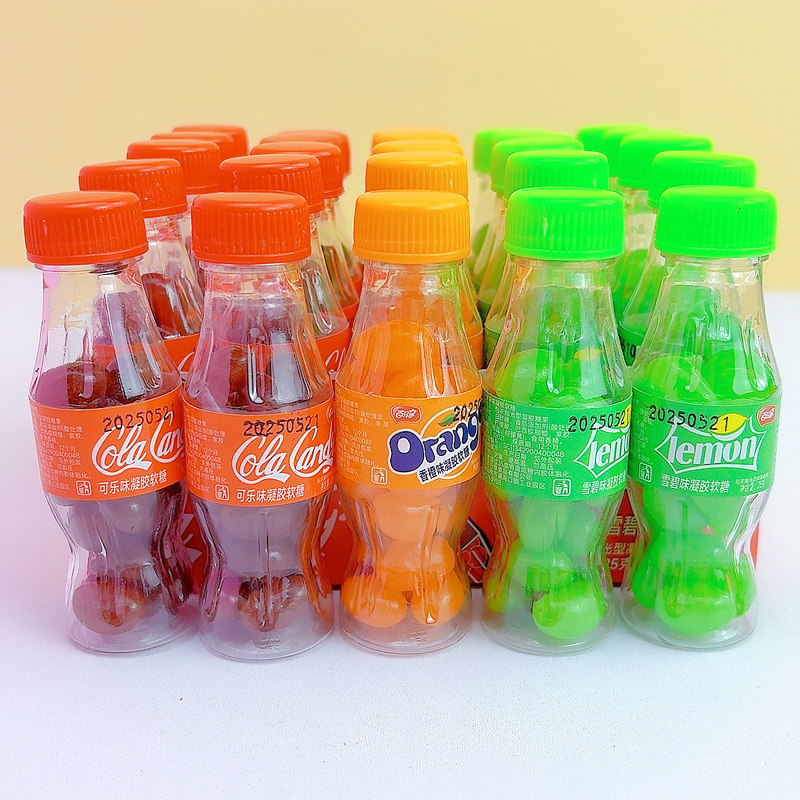 百分享可乐味凝胶软糖可乐瓶汽水糖果儿童回忆怀旧零食玩具糖批发,淘宝优惠券,粉丝福利购,淘宝优惠卷