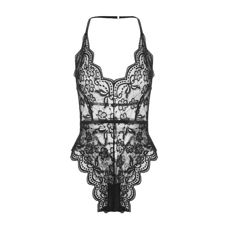 诱惑性感激情露背连体衣紧身衣睡衣 紫沫莎睡衣/家居服套装