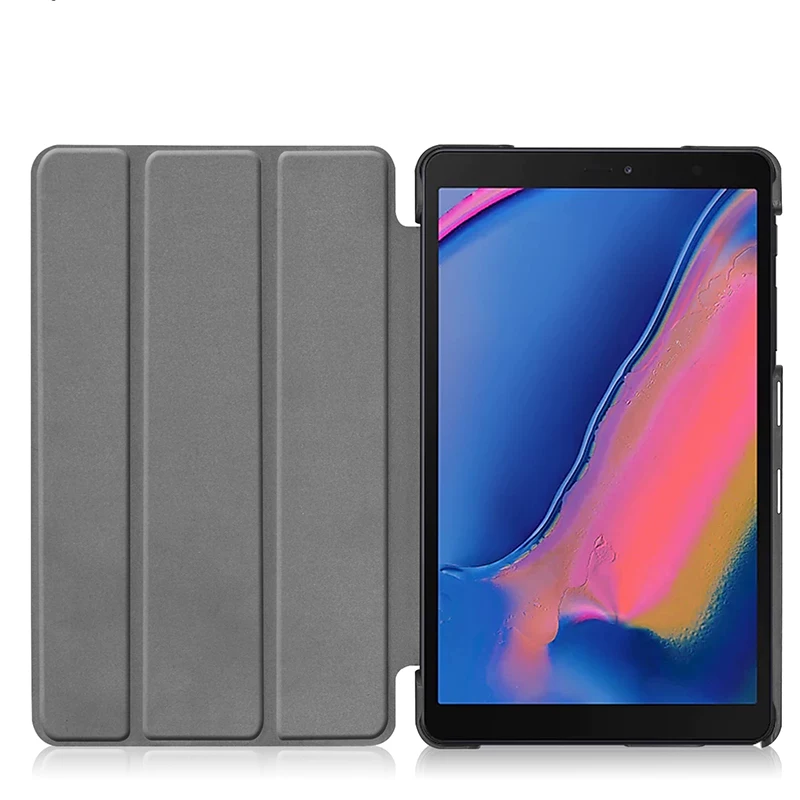 Подходящий чехол защитный для Samsung Galaxy Tab A с SM Pen SM-P200, 8-дюймовый планшет, чехол из кожи P205C, против падений, мультфильм, подставка