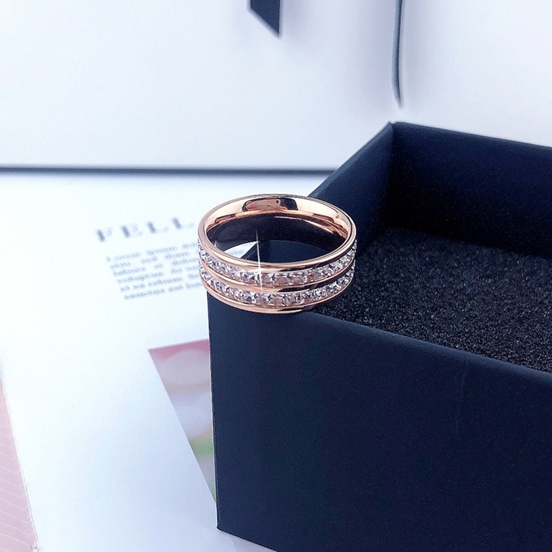 欧美镶钻女韩版个性食指环满钻戒指 舒妃娅戒指/指环