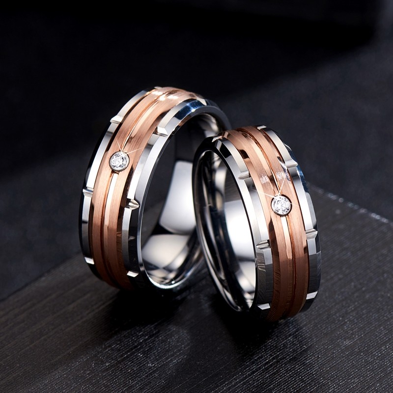 宽大号欧美ins潮高级感戒钨金戒指 舒妃娅戒指/指环