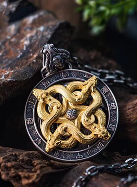 国风潮铜镀银手工饰品