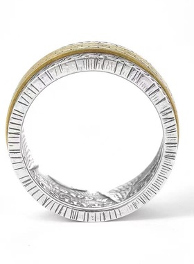 国风潮铜镀银手工饰品