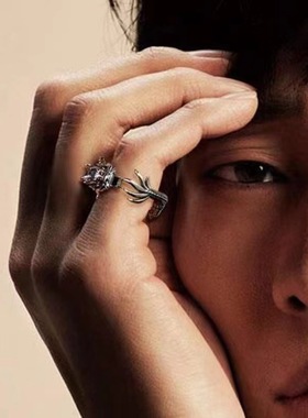 国风潮铜镀银手工饰品