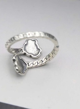 国风潮铜镀银手工饰品