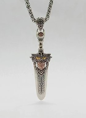 国风潮铜镀银手工饰品