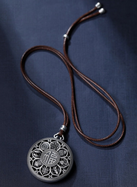 国风潮铜镀银手工饰品