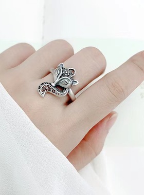 国风潮铜镀银手工饰品