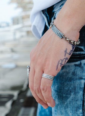 国风潮铜镀银手工饰品