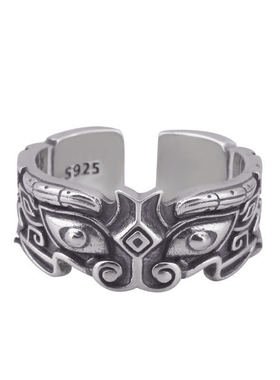 国风潮铜镀银手工饰品